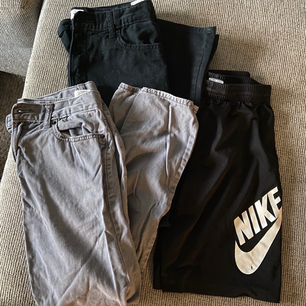 Boys size 14 pants & shorts